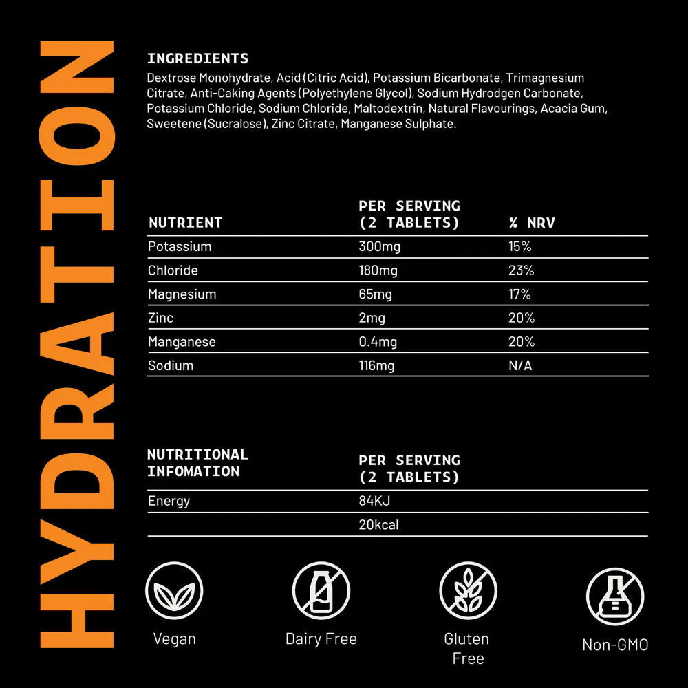Hydration - Multi-Flavour Triple Pack (Electrolyte Tablets)
