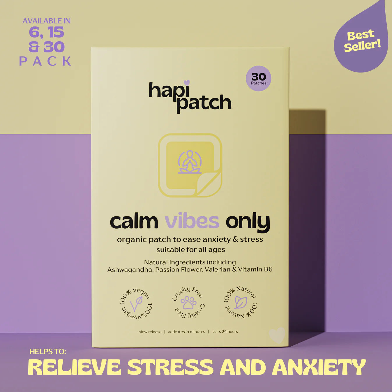 Calm Vibes Only (Calming Patch)